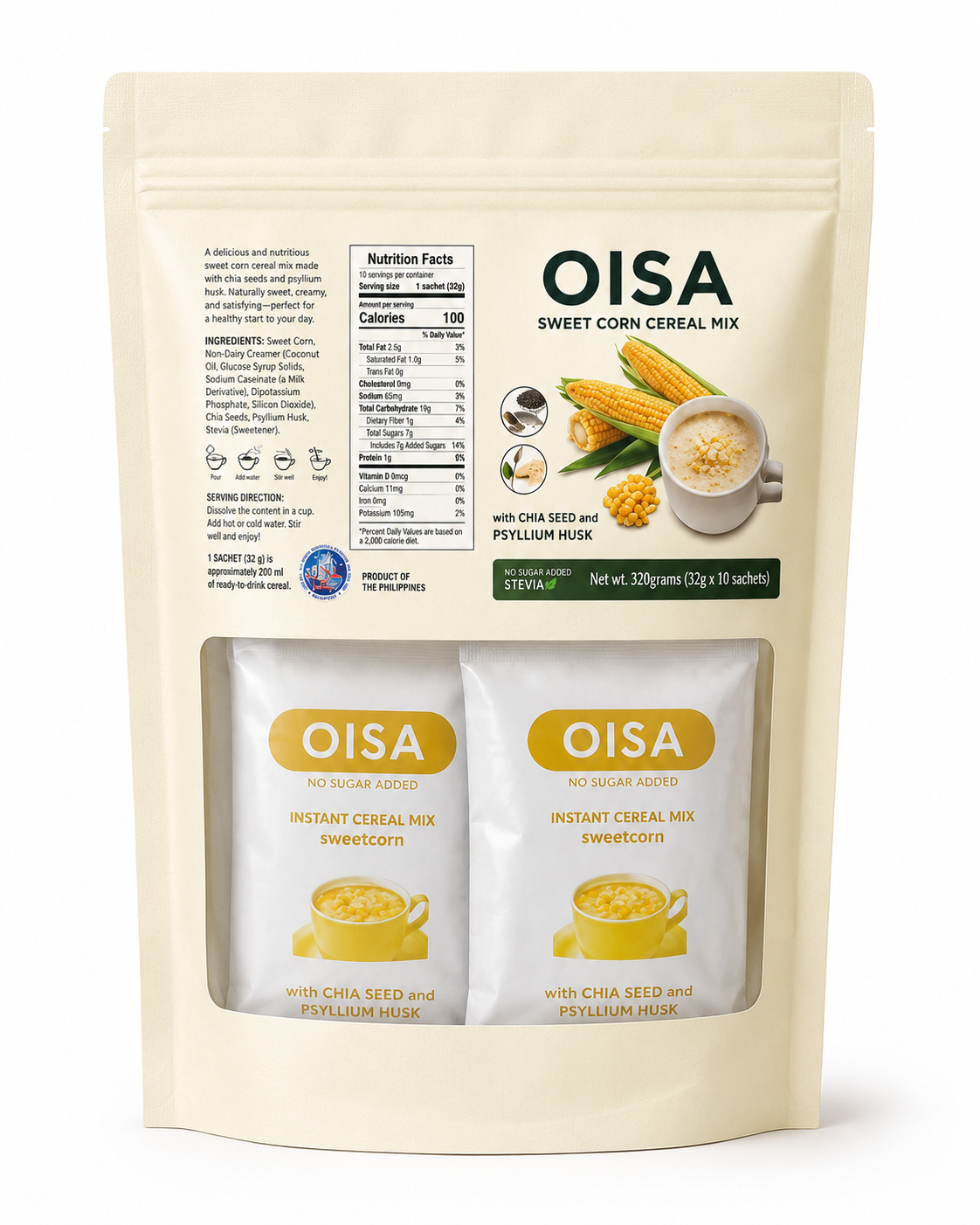 OISA Sweet Corn Cereal Mix